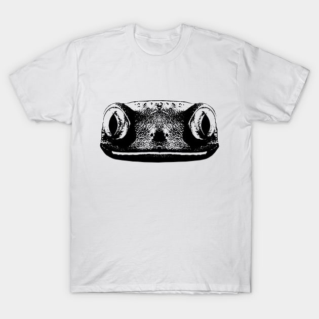 Frog Face looks like a Gecko T-Shirt by R LANG GRAPHICS